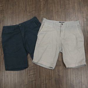 2x American Eagle Men's Shorts Size 30